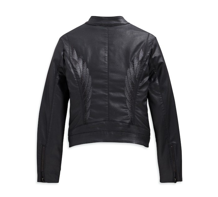 Women's Wing Back Coated Jacket