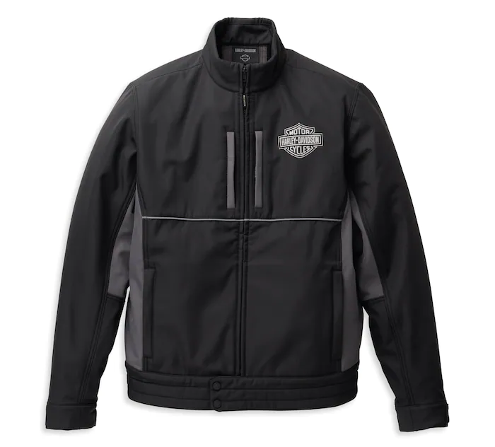 MEN'S BAR & SHIELD SOFTSHELL JACKET