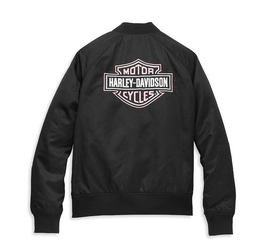 Women's Bar & Shield Bomber Jacket