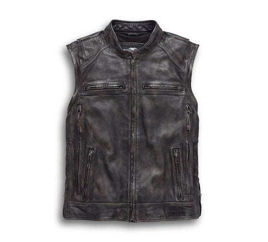 Men's Dauntless Convertible Leather Jacket