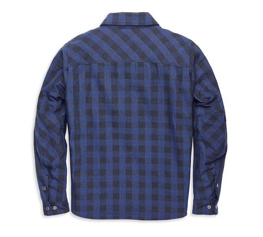 Men's Operative Flannel Riding Shirt Jacket