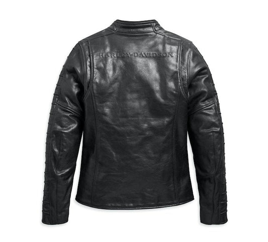 Women's Ozello Perforated Leather Jacket