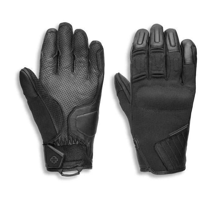 Men's H-D® Brawler Full Finger Mixed Media Glove