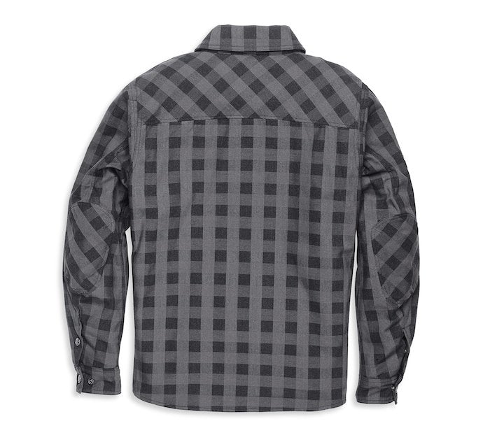 Men's Operative Flannel Riding Shirt Jacket