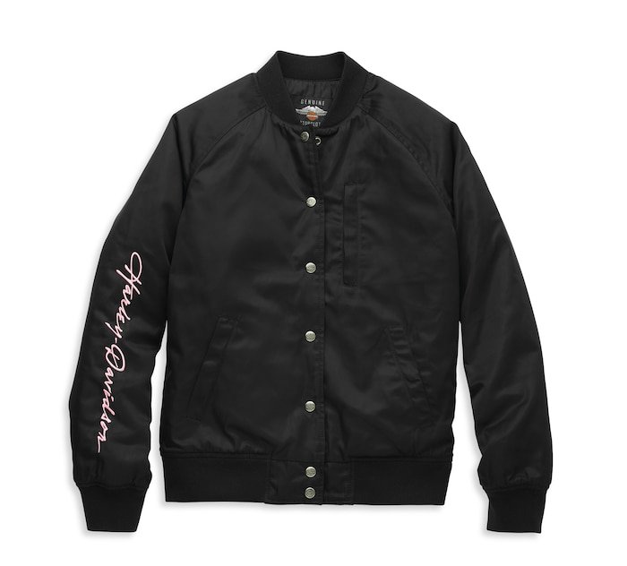 Women's Bar & Shield Bomber Jacket