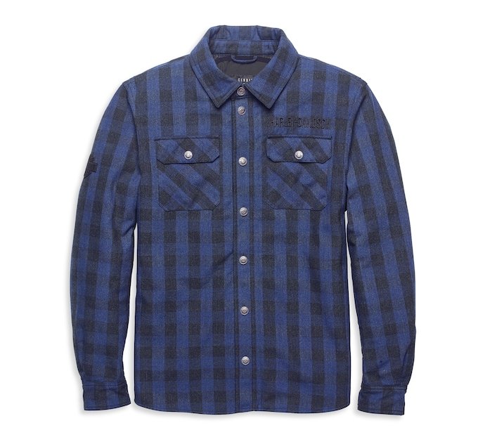 Men's Operative Flannel Riding Shirt Jacket