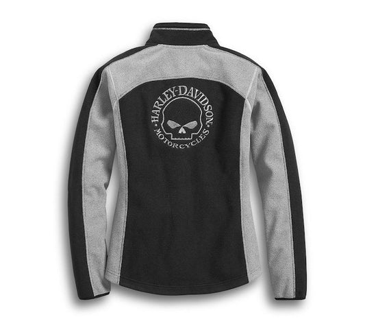 Women's Skull Windproof Fleece Jacket